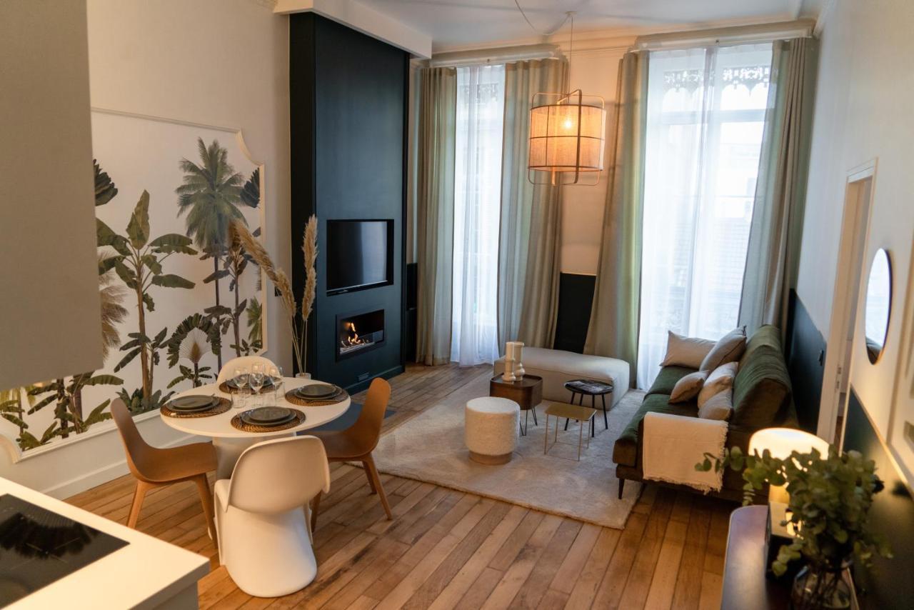 Beige Hospitalite - Coco - Hypercentre-2Chambres-Parking-Zen Сент-Етьєн Екстер'єр фото